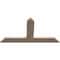 Ekena Millwork Portland Smooth Timber Gable Bracket, Douglas Fir, 48"W x 26"H x 1 1/2"D x 5 1/2"F, 13/12 Pitch GBW048X26X0206POR00SDF - alternate 5